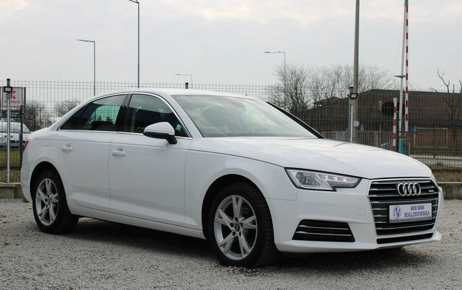 Audi A4 cena 78900 przebieg: 45000, rok produkcji 2017 z Obrzycko małe 232